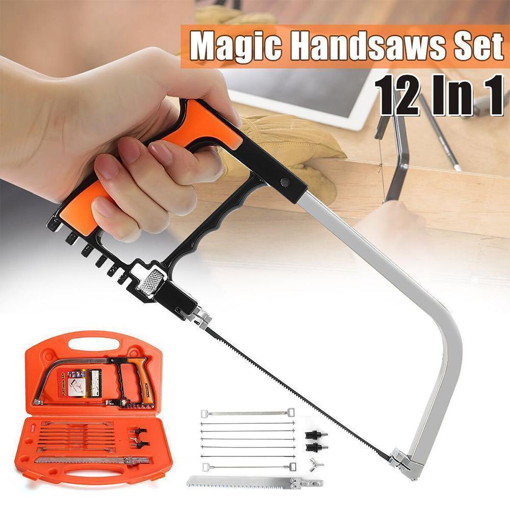 Domom 12pcs Powerful 14-in-1 Handsaw Set