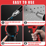 Sakerplus Brushless Rivet Gun Tool for Rivets
