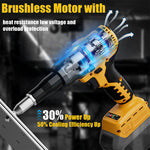 Sakerplus Brushless Rivet Gun Tool for Rivets