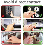 3pcs No Touch Door Opener EDC Hand Tools With Keychain Pendant