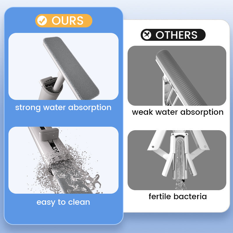 SAKER® 3 in 1 Mini Flat Mop