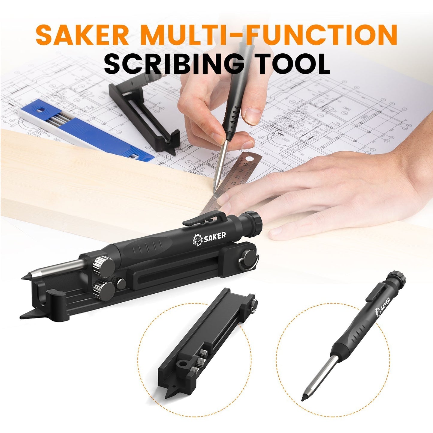 Saker Multifunctional Scribing Tool (Upgrade)