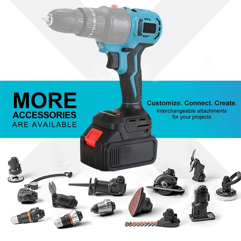 SAKER® Cordless Power Tool Combo Kit