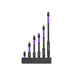 SAKER® D1 Anti-Slip And Shock-Proof Bits With Phillips Screwdriver Bits