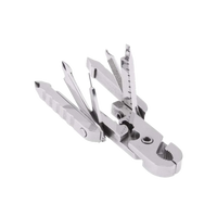 Hirundo 15 in 1 Multi-tool Pliers Tool Keychain Stainless Steel Combination EDC Tool