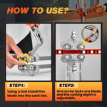 Sakerplus Foldable Drywall Cutting Tool