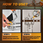 Sakerplus Foldable Drywall Cutting Tool